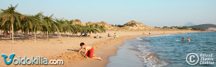 Romanos Beach Swimming