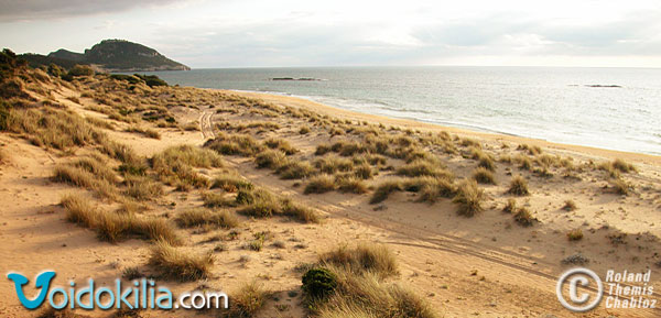 Romanos Beach - Dunes Sand