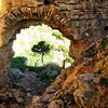 The entrance of Paliokastro