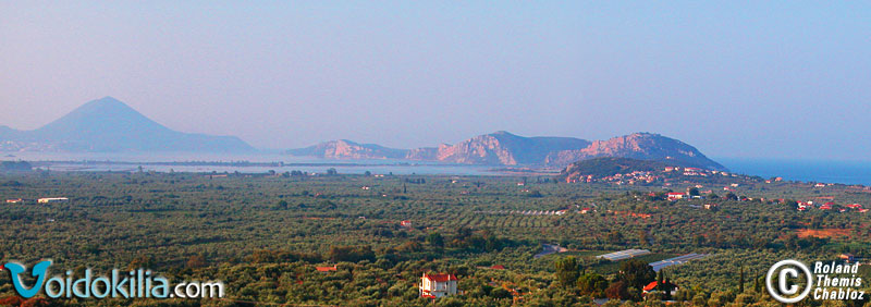 Navarino Bay, Sphacteria island and Petrochori