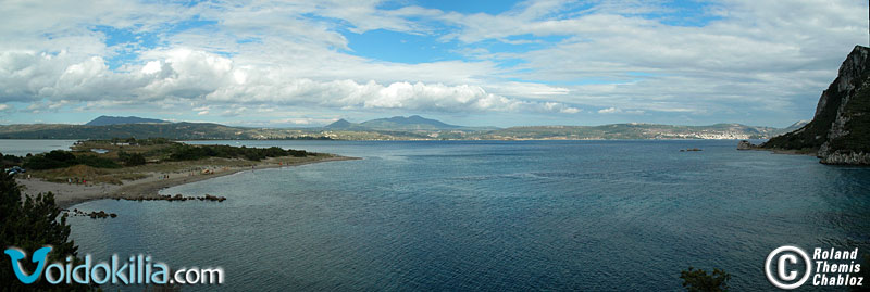 Navarino Bay - Sphacteria island: the Sikia pass
