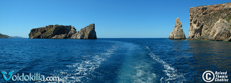 Pylos Island, Koutsounes rocks and Sphacteria island